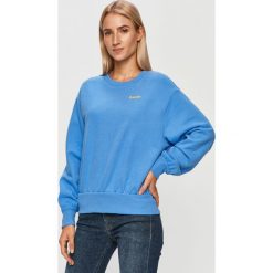 Levi's - Bluza. Niebieskie bluzy damskie Levi's®, s, bez wzorów, z bawełny, bez rękawów, bez kaptura. Za 279,90 zł.