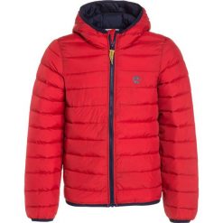 Timberland Kurtka zimowa rotorange. Czerwone kurtki męskie marki Timberland, na zimę, z materiału. W wyprzedaży za 359,20 zł.
