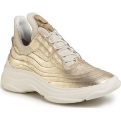 Sneakersy HÖGL - 9-105316 Platin. Żółte półbuty damskie HÖGL, ze skóry. W wyprzedaży za 639,00 zł.