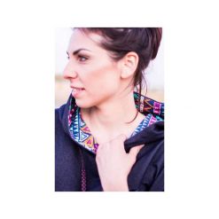 Bluzy damskie: Bluza – Ponczo CHOKA AZTEC