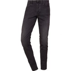 Emporio Armani Jeans Skinny Fit denim nero ch. Szare rurki męskie Emporio Armani, z bawełny. Za 719,00 zł.