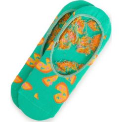 Skarpety Stopki Unisex HAPPY SOCKS - PIZ06-7300 Kolorowy Zielony. Zielone skarpetki damskie Happy Socks, bez wzorów, z elastanu. Za 32,90 zł.