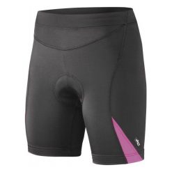 Spodenki sportowe męskie: Etape Spodenki Rowerowe Natty Black/Pink L