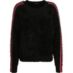 Swetry klasyczne damskie: one more story Sweter black multi color