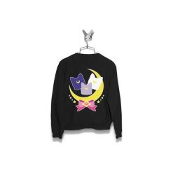 Bluza Księżycowe koty Damska. Czarne bluzy damskie marki Failfake, m. Za 160,00 zł.