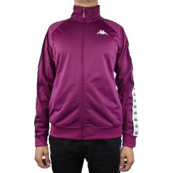 Kappa Fujio Tracksuit Jacket 306034-2430. Fioletowe bluzy męskie Kappa, m, bez wzorów, z poliesteru, bez kołnierzyka, bez rękawów, bez kaptura. W wyprzedaży za 169,99 zł.