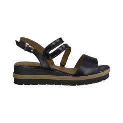 Tamaris Sandały czarny female czarny 40. Czarne sandały damskie Tamaris, w paski, ze skóry, eleganckie, z paskami. Za 239,00 zł.