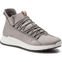 Sneakersy ECCO - St.1 Women's 83611356155 Wild Dove/Moon Rock. Szare półbuty damskie ecco, ze skóry. W wyprzedaży za 639,00 zł.