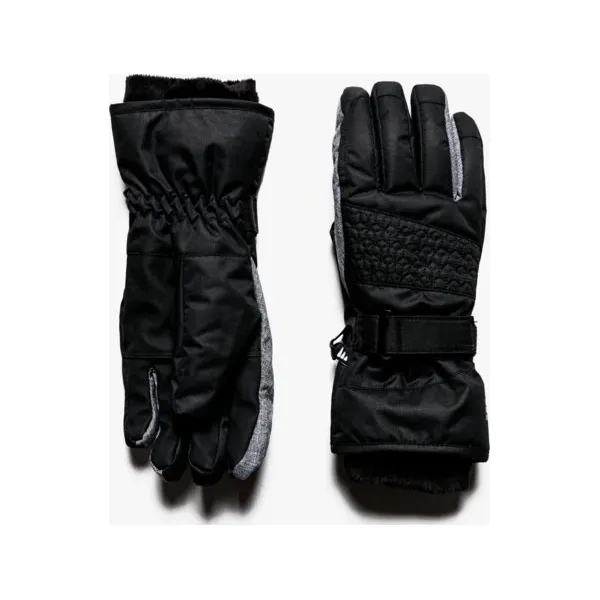 Feewear Rękawiczki Zimowe Argeles , czarny, rozmiar S. Czarne rękawiczki męskie Feewear, na zimę, w paski, z poliesteru. W wyprzedaży za 47,99 zł.