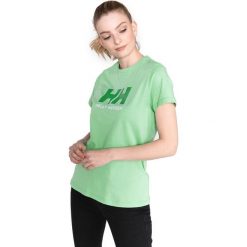 Helly Hansen Koszulka Zielony. Zielone koszulki damskie Helly Hansen, l, z nadrukiem, z bawełny, bez kołnierzyka, z krótkim rękawem. Za 137,95 zł.