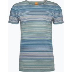 T-shirty męskie: BOSS Casual – T-shirt męski – Tedryk, niebieski