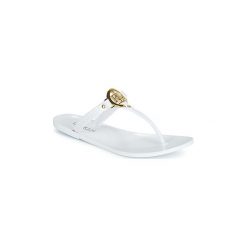 Japonki Lauren Ralph Lauren SARAHFINA. Białe klapki damskie Lauren Ralph Lauren, bez wzorów, bez obcasa. Za 259,00 zł.
