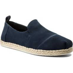 Espadryle męskie: Espadryle TOMS – Deconstructed Alpargata Rope 10011622 Navy Suede