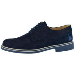 U.S. POLO ASSN. półbuty męskie Toledo 42 ciemnoniebieskie. Niebieskie półbuty męskie U.S. Polo Assn., bez wzorów, bez zapięcia. Za 469,00 zł.