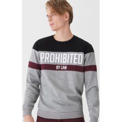 Bluza z napisem - Szary. Szare bluzy damskie House, s, z napisami, bez kołnierzyka, bez rękawów, bez kaptura. Za 79,99 zł.