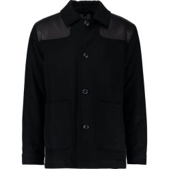 Topman BLACK DONKEY Parka black. Niebieskie parki męskie marki Topman. Za 419,00 zł.