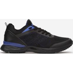Czarno-Niebieskie Buty Sportowe Nieves. Czarne buty sportowe męskie Born2be, z tworzywa sztucznego, na sznurówki, do biegania. Za 129,99 zł.