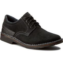 Półbuty GREGOR - 01850-ME-W10-T10-DS Czarny. Czarne derby męskie Gregor, z materiału. W wyprzedaży za 159,00 zł.