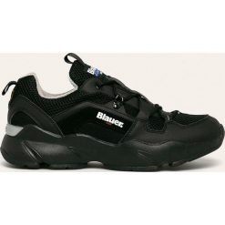 Blauer - Buty. Czarne sneakersy męskie Blauer, z okrągłym noskiem, na sznurówki. W wyprzedaży za 399,90 zł.