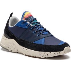 Sneakersy NAPAPIJRI - Optima 17837005 Blue Multi N956. Niebieskie sneakersy męskie Napapijri, na co dzień, bez wzorów, ze skóry, eleganckie, bez zapięcia. W wyprzedaży za 249,00 zł.
