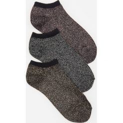 Skarpety stopki 3 pack - Czarny. Skarpetki damskie Reserved. Za 24,99 zł.