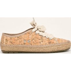 Emu Australia - Tenisówki Agonis Cork. Pomarańczowe trampki i tenisówki damskie EMU Australia, bez wzorów, z gumy, na sznurówki. Za 299,90 zł.