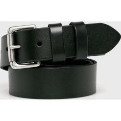 Polo Ralph Lauren - Pasek skórzany. Czarne paski męskie marki Polo Ralph Lauren, w paski, ze skóry. Za 259,90 zł.