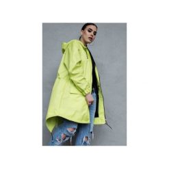 Kurtka / płaszcz typu parka neon lime. Zielone kurtki damskie Rest_factory, s, z aplikacjami, z tkaniny, bez kaptura. Za 349,00 zł.
