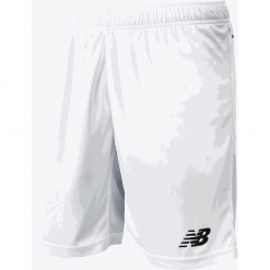 Spodenki treningowe EMS6130WT. Szare spodenki sportowe męskie marki New Balance, na jesień, s, z poliesteru, sportowe, do piłki nożnej. Za 79,99 zł.