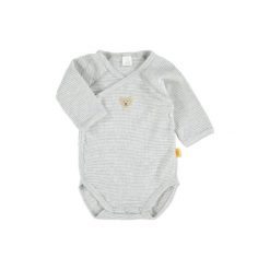 Body niemowlęce: SANETTA Baby Body dziecięce grey melange