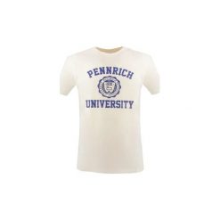 T-shirty z krótkim rękawem Penn Rich Woolrich UNIVERSITY TEE. Białe t-shirty męskie Penn Rich Woolrich, xxl, bez wzorów, bez kołnierzyka, krótkie. Za 236,15 zł.