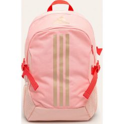 Adidas Performance - Plecak. Różowe plecaki damskie adidas Performance, w paski, z poliesteru. W wyprzedaży za 129,90 zł.