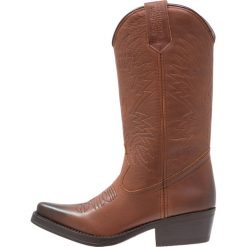 Kentucky's Western Kowbojki i Buty motocyklowe encogido camel. Brązowe kowbojki damskie marki Kentucky's Western, z materiału. Za 469,00 zł.