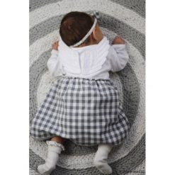 Sukienka niemowlęce Angel's wings Grey. Szare sukienki niemowlęce Pakamera, bez wzorów, bez rękawów. Za 129,00 zł.