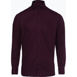 Finshley & Harding - Koszula męska, czerwony. Czerwone koszule męskie non-iron marki Finshley & Harding, m, z bawełny, z włoskim kołnierzykiem. Za 129,95 zł.
