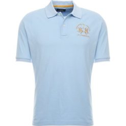 La Martina MIGUEL Koszulka polo blue bell. Niebieskie koszulki polo męskie marki La Martina, xxl, z elastanu. Za 419,00 zł.