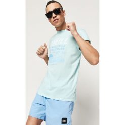 O'Neill Sunset Koszulka Niebieski. Niebieskie podkoszulki męskie s, z nadrukiem, z bawełny, krótkie. Za 119,95 zł.