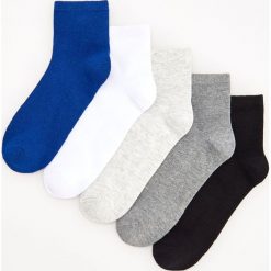Skarpetki 5 pack - Czarny. Czarne skarpetki damskie Reserved, bez wzorów. Za 24,99 zł.