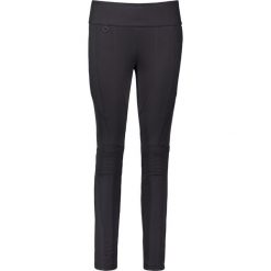 Spodnie "Amy" - Skinny fit - w kolorze czarnym. Spodnie damskie z wysokim stanem Rosner, z aplikacjami, z materiału. W wyprzedaży za 173,95 zł.