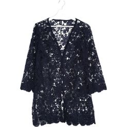 Granatowa Narzutka Lucky. Niebieskie bolerka i narzutki damskie marki Born2be, xl. Za 39,99 zł.