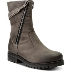 Botki damskie lity: Botki EKSBUT - 64-3220-B48-1G Szary
