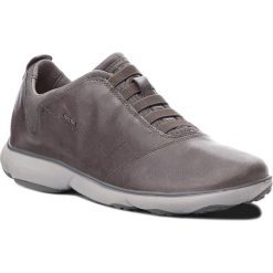 Półbuty GEOX - U Nebula B U52D7B 0001J C9004 Anthracite. Szare półbuty skórzane męskie marki Geox. W wyprzedaży za 419,00 zł.