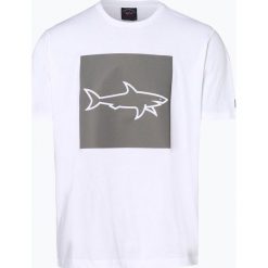 Paul & Shark - T-shirt męski, biały. Białe t-shirty męskie Paul & Shark, xxl, z nadrukiem, z bawełny, bez kołnierzyka. Za 679,95 zł.