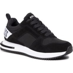 Sneakersy Bikkembergs Low Top Lace Up B4BKW0040. Czarne półbuty damskie Bikkembergs, bez wzorów, bez obcasa, bez zapięcia. W wyprzedaży za 489,00 zł.