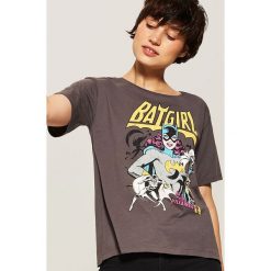 T-shirt Batgirl - Szary. Szare t-shirty damskie House, l. Za 29,99 zł.