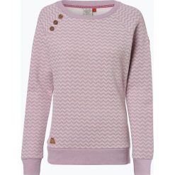 Ragwear - Damska bluza nierozpinana – Daria, lila. Szare bluzy damskie Ragwear, xl, z aplikacjami, bez rękawów, bez kaptura. Za 149,95 zł.