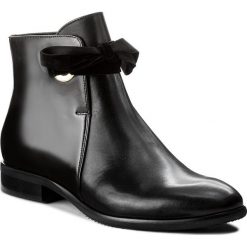 Botki BADURA - 7616-69-1064 Bordowy/Czarny. Brązowe buty zimowe damskie marki Badura, z lakierowanej skóry, na obcasie. W wyprzedaży za 279,00 zł.