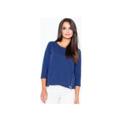 Bluzy damskie: Bluza M339 Granat