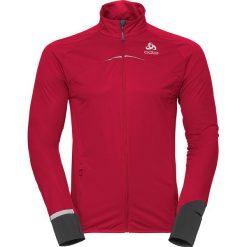 Bluzy męskie: Bluza polarowa „Zeroweight” w kolorze czerwonym