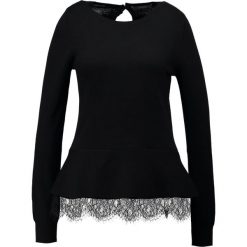 Swetry klasyczne damskie: Oasis PEPLUM Sweter black